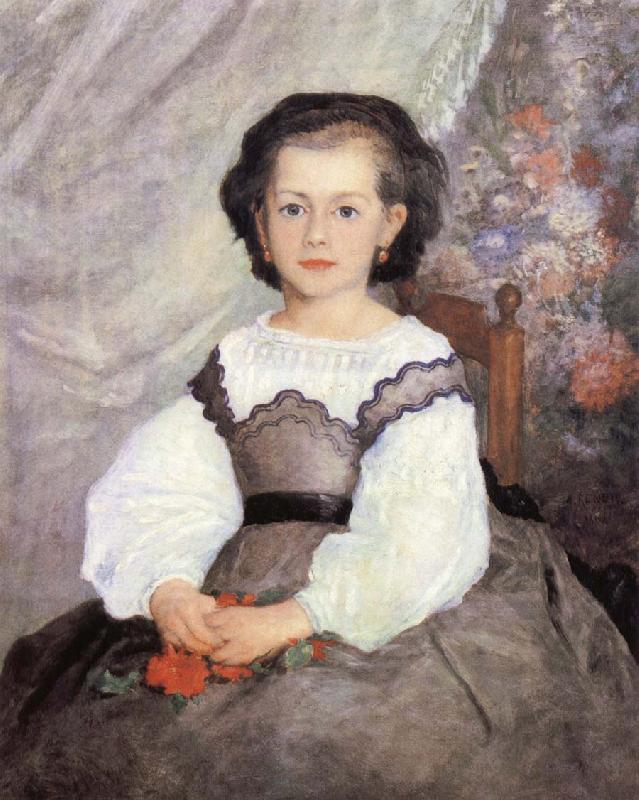 Pierre-Auguste Renoir Mademoiselle Romaine Lacaux